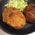 MEME72's cooksnap of when they made 子供もだいすきな一口メンチカツ♪.