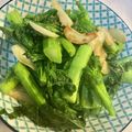 yu🐓's cooksnap of when they made 菜の花のにんにく炒め.