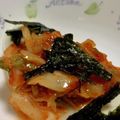 sayaendo＊'s cooksnap of when they made ケンちゃん豆腐のキムチ乗せ.