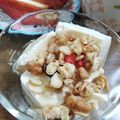 popee8's cooksnap of when they made フルグラ豆腐スイーツ✿.