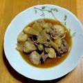 ピョンちゃん★'s cooksnap of when they made 肉じゃが風♪牛肉と里芋の煮物.