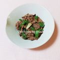まあまま☆0403's cooksnap of when they made 簡単★牛肉とピーマンの麺つゆバター炒め.