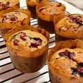 yucacome's cooksnap of when they made ふんわり♪しっとり・ブルーベリーマフィン.