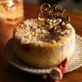 yucacome's cooksnap of when they made クランブルとベリーの濃厚チーズケーキ.