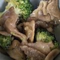 ひぃちゃんひー's cooksnap of when they made ブロッコリーと豚こまの生姜焼き♪.