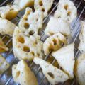 はりゃりゃ's cooksnap of when they made カリッ☆とおいしいレンコンの唐揚げ.
