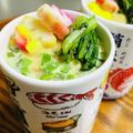♡マッキークッキング's cooksnap of when they made 即席みそ汁で…湯呑みの茹で茶碗蒸し.