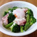 やなぎだまこ's cooksnap of when they made アスパラとブロッコリーの温卵チーズサラダ.