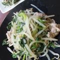 脩ﾏﾏ's cooksnap of when they made もう一品欲しい時の豚ニラもやし炒め.