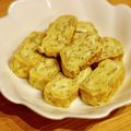 ガメコ's cooksnap of when they made 醤油麹とゴマの卵焼き☆.