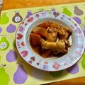 komutatata's cooksnap of when they made 大根と手羽元の煮物♪.