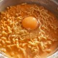 バンビーノ☆'s cooksnap of when they made カルボブルダック炒め麺アレンジ.