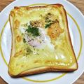＊なぁ＊'s cooksnap of when they made ＊チーズエッグマヨトースト＊。.