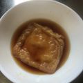アネモネジャスミン's cooksnap of when they made おいなりさんに☆レンジで油揚げの煮付け.