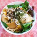 クック021E2T☆'s cooksnap of when they made かまぼこ入り玉子丼（木の葉丼？）.