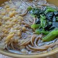 花時計咲いた's cooksnap of when they made たぬきそば.