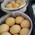 ちか豚トロ's cooksnap of when they made さつまいもちぎりパン♡さつま餡入.