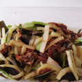 クックM6C10W☆'s cooksnap of when they made 捨てないで！出し殻鰹昆布と大根皮炒めもの.