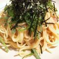 MEME72's cooksnap of when they made 牛乳と麺つゆで！簡単めんたいパスタ♪.