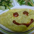 いまち。's cooksnap of when they made ミンチ好きのオムレツ☆.