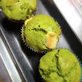 momosuan's cooksnap of when they made 抹茶と黒豆のマフィン.