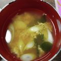 にゃおごろう's cooksnap of when they made １人分量♡顆粒だしで作る基本のお吸い物.