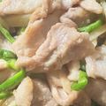 まめとはむ's cooksnap of when they made 簡単 じゃがいもと豚肉でチンジャオロース.