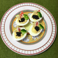 コムギ大好き's cooksnap of when they made 簡単☆卵のファルシ クリスマス仕立て.