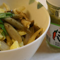 twin-twin's cooksnap of when they made ごぼうのパスタ柚子胡椒風味.