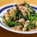 まこすけファミリー's cooksnap of when they made ほうれんそうと豚バラのにんにく醤油炒め.