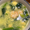ｊ爺ｊ's cooksnap of when they made 冷凍エビとほうれん草のスープ♡.