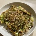 だい☆あお☆まり's cooksnap of when they made 白菜の外葉をムダなく美味しく♫お好み焼き.