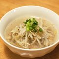 emyemy's cooksnap of when they made ✿鶏ともやしのスープ✿.