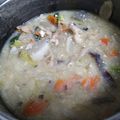 makichaki's cooksnap of when they made 栄養満点！鯖缶のほっこり味噌汁.