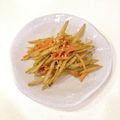 クックEBXFTK☆'s cooksnap of when they made きんぴらごぼう.