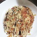 たかたかきよきよ(たかきよ)'s cooksnap of when they made 粉少なめ！長芋とキャベツのお好み焼き.