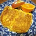 rico_mama's cooksnap of when they made 甘酒入り半熟切り餅フレンチトースト.