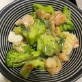 森下沙耶's cooksnap of when they made アスパラとシーフードミックスの中華炒め.