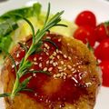 よしよしのキッチン☆'s cooksnap of when they made ★大きな俵型の肉巻きおにぎり★.