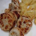 クックRGHNT9☆'s cooksnap of when they made レンコンのはさみ揚げ.
