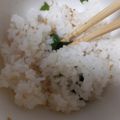 小５料理男子's cooksnap of when they made 余ったご飯をワカメご飯にします.