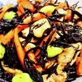 ☆★あんず姫★☆'s cooksnap of when they made 簡単！時短調理！鶏もも肉とひじきの照り煮.