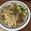 White_Bear's cooksnap of when they made 【BBQ】モテ麺・塩レモン焼きそば。.