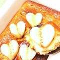 ニノに恋するすみれ草's cooksnap of when they made 焼くまで5分！！バナナカスタードケーキ♡.
