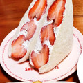 ねこぱんち☆れんだ's cooksnap of when they made 簡単！断面も綺麗に作れちゃう！ 苺サンド.