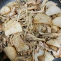 まん丸みかリン's cooksnap of when they made 【簡単】豚肉と山芋のポン酢炒め.