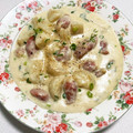 もぐ・ω・くま's cooksnap of when they made カブとウインナーのとろ②クリーム煮.