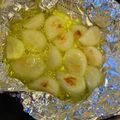 tomato1113's cooksnap of when they made レンジとフライパンで♪にんにくホイル焼き.