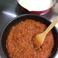 Etsu☆ko's cooksnap of when they made 残ったミートソースでミートドリア.