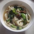 きらり流れ星's cooksnap of when they made ♡　♡　あさり　うどん　♡　♡.
